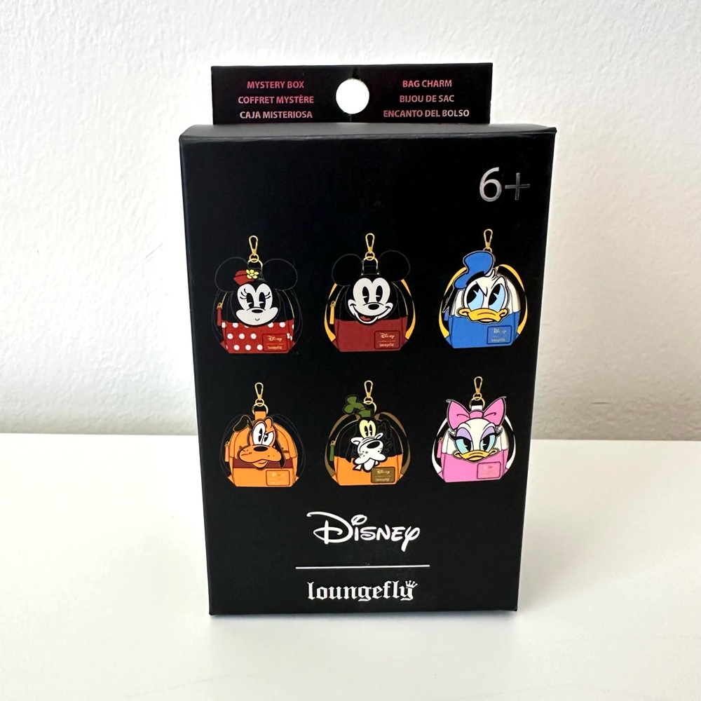 Loungefly Disney Cosplay Mystery Mini Backpack Keychain Charm New In Box - Picture 2 of 5